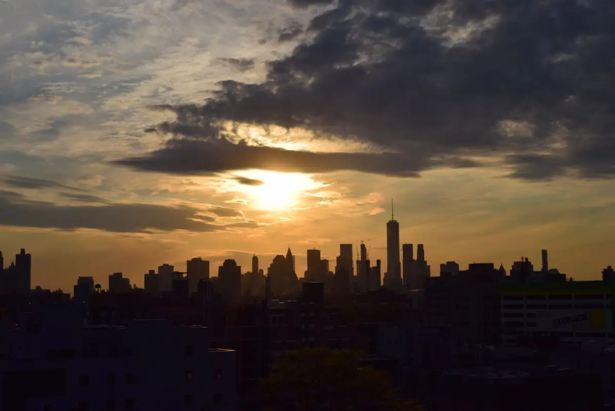 Virgin Atlantic reward flights to New York — Manhattan skyline at sunset